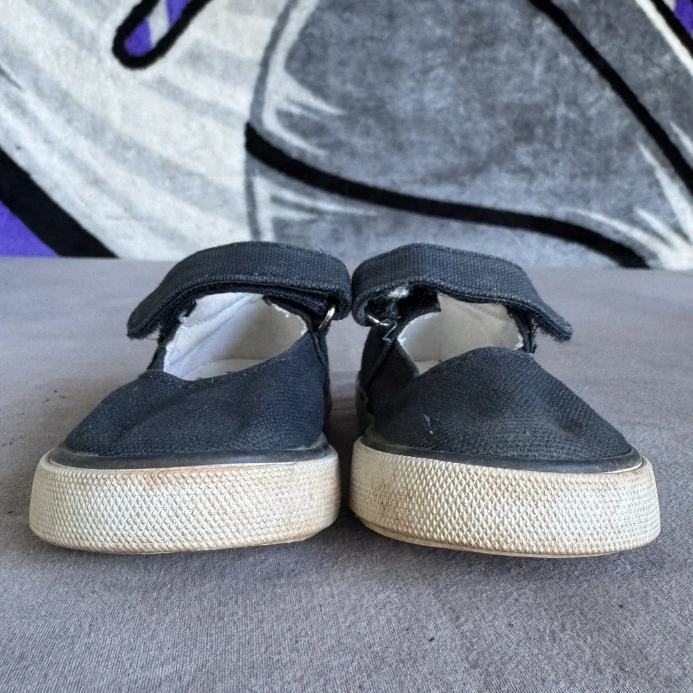 Size 4c - Polo Ralph Lauren Mary Jane Baby's Shoes Blue Canvas